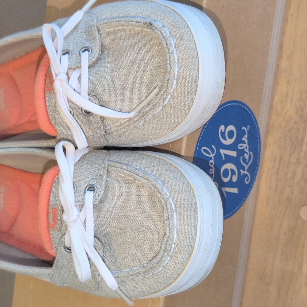 Keds Ortholite Memory Foam Size 8M Glimmer Stone